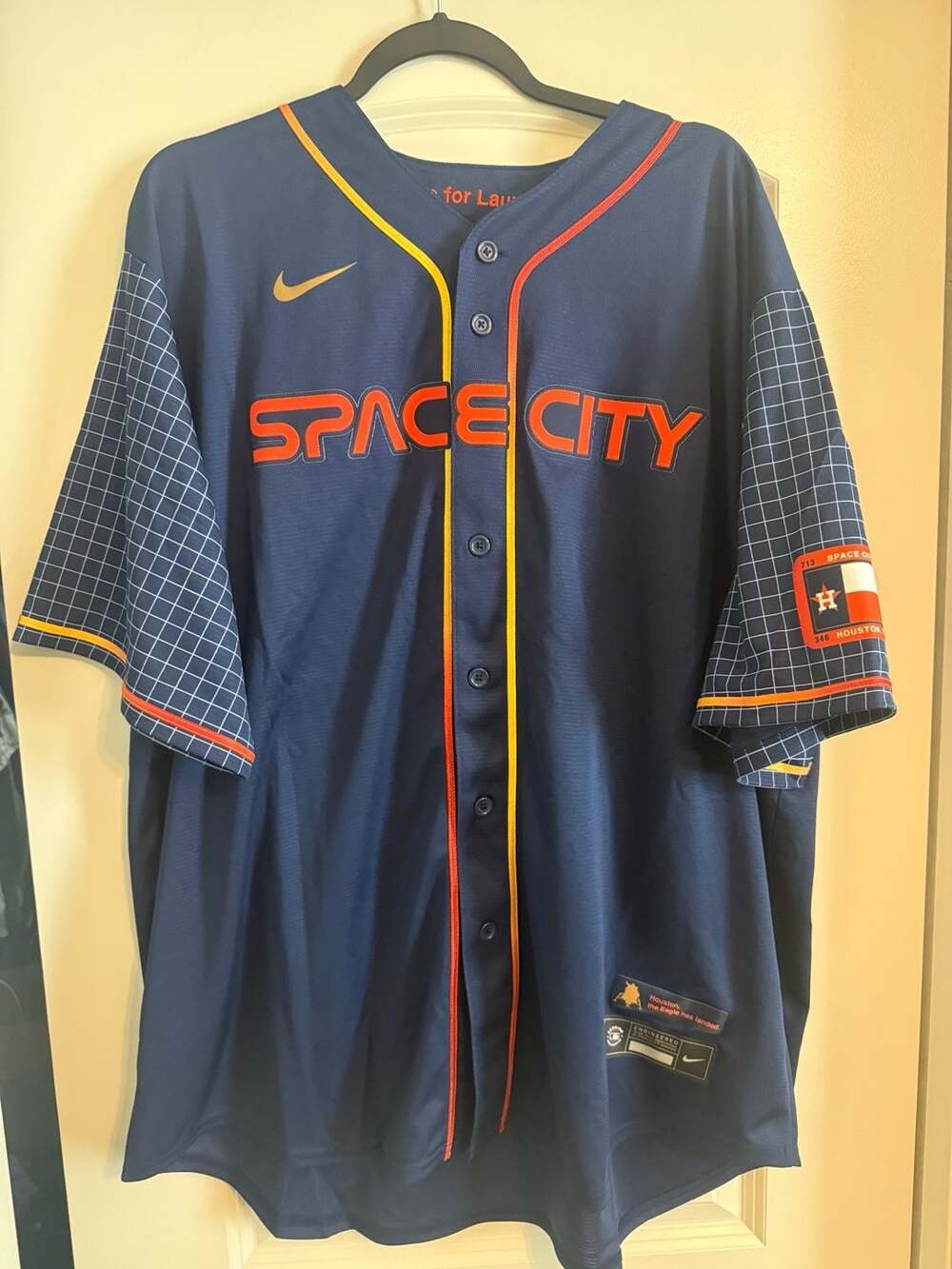 Nike Houston Astros Space City Connect Baseball Jersey